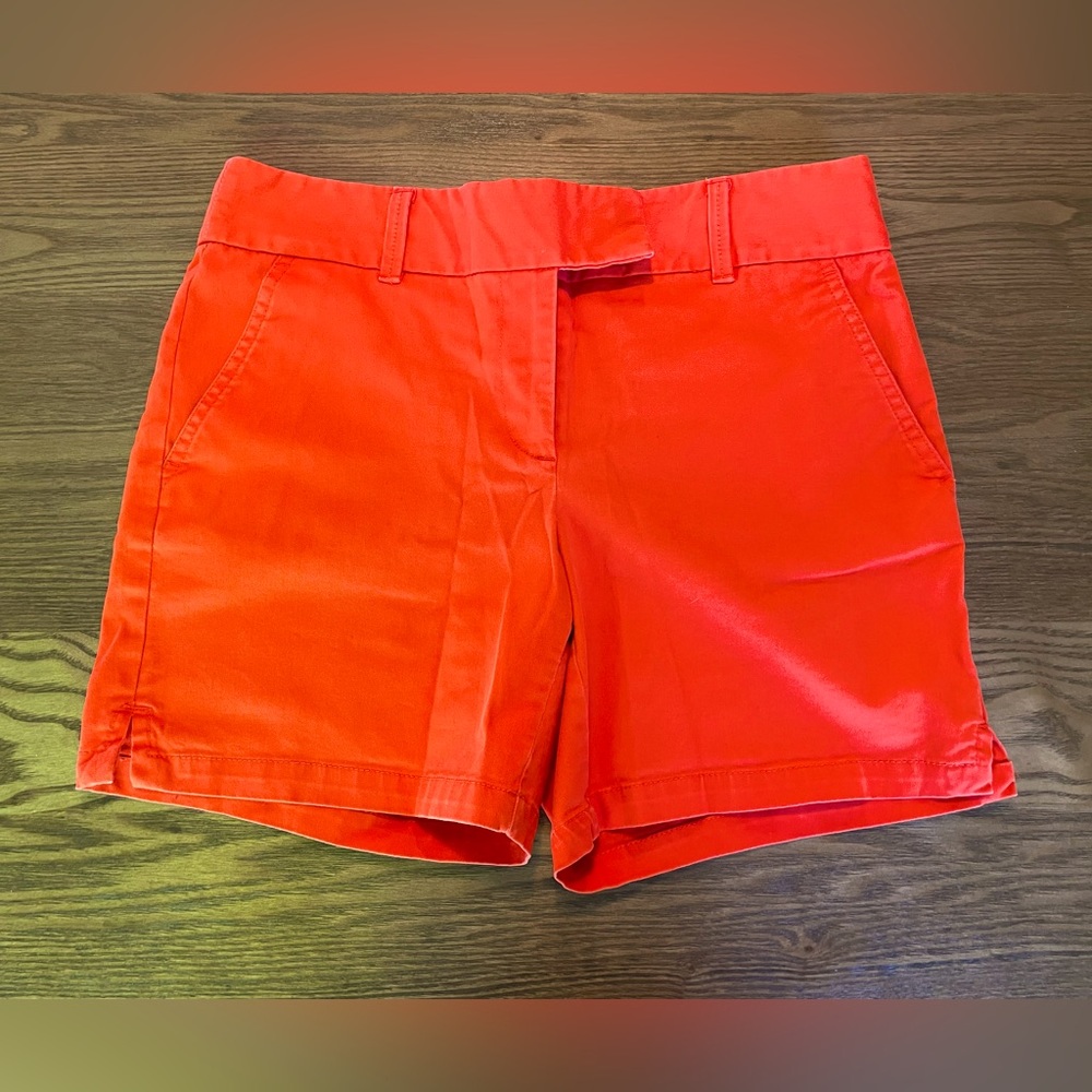 Ann Taylor Loft orange shorts size 4